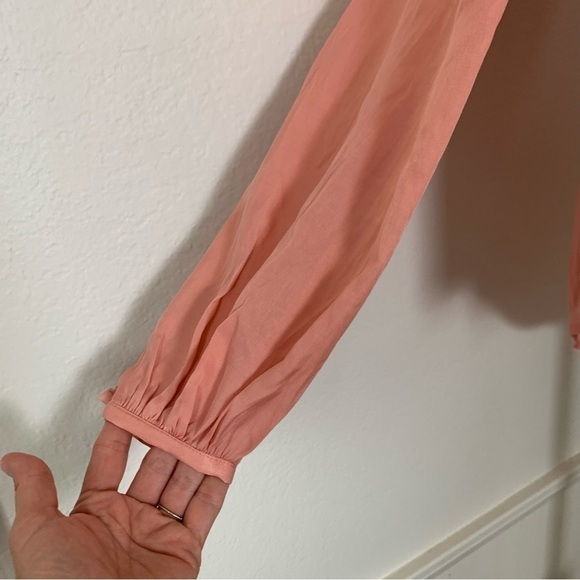 The Jetset Diaries Delta Lace Up Top Blouse - Picture 11 of 15